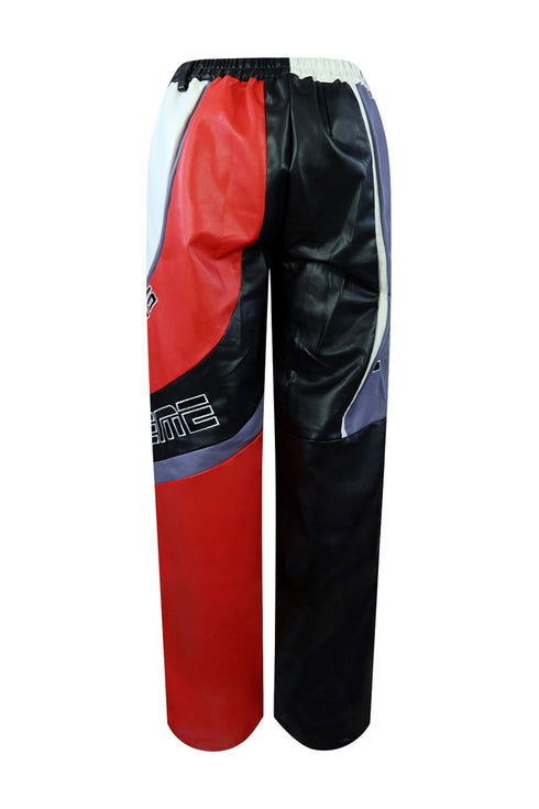 Cool Kids Faux Leather Pants bottom EDGE